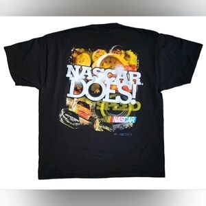 Y2K 2000s NASCAR Push It To The Limit Double Sided T-Shirt Size (XL)